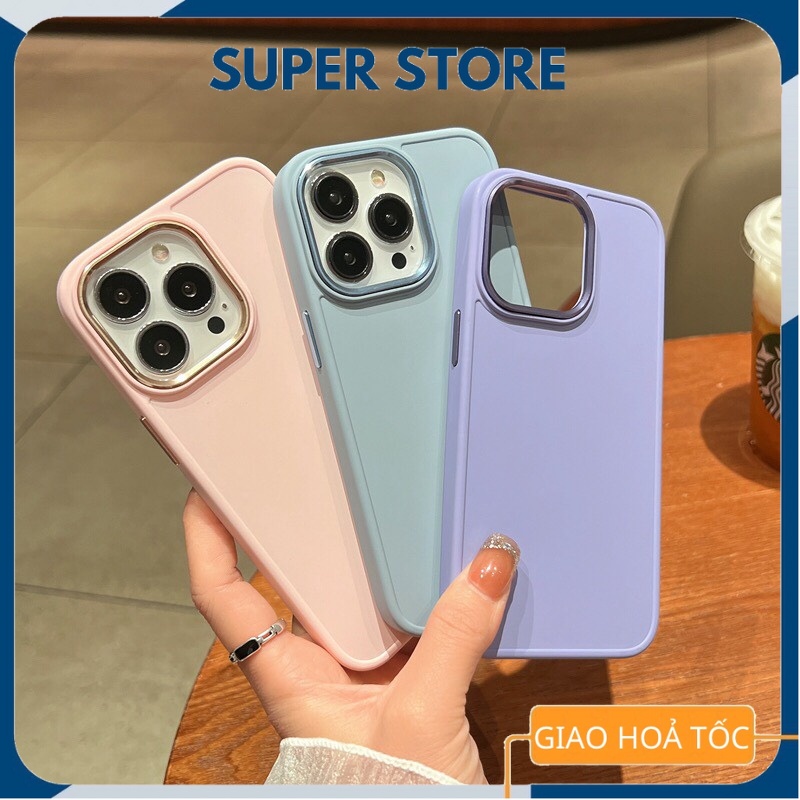 Ốp lưng dẻo CẠNH VUÔNG viền CAMERA dành cho 6/6plus/6s/6splus/7/7plus/8/8plus/x/xs/11/12/13/pro/max/plus/promax