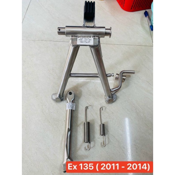 BỘ CHỐNG ĐỨNG , GÁC MÁY INOX 304 SALAYA CHO CÁC DÒNG XE