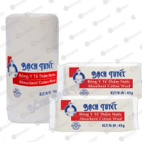 Bông bạch tuyết 1kg, Bông viên 500g, bông cắt sẵn 500g