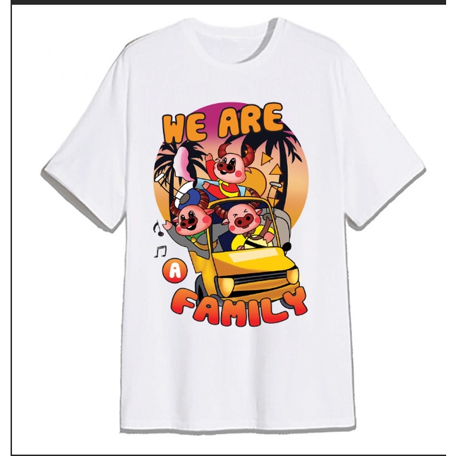 Áo thun nhóm đẹp we  are Family
