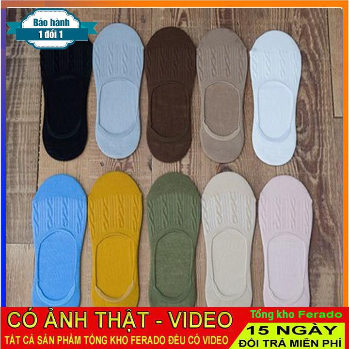 [ xả kho ] Set tất lười nữ TG04 đa dạng màu sắc, ôm chân không giãn