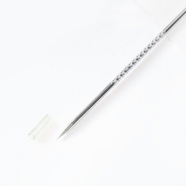 Cây nặn mụn 2 đầu loại 1 - cây nặn mụn inox có vỏ nhựa | BigBuy360 - bigbuy360.vn