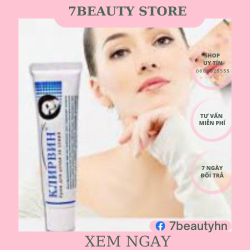 Kem giảm Sẹo Klirvin Nga
