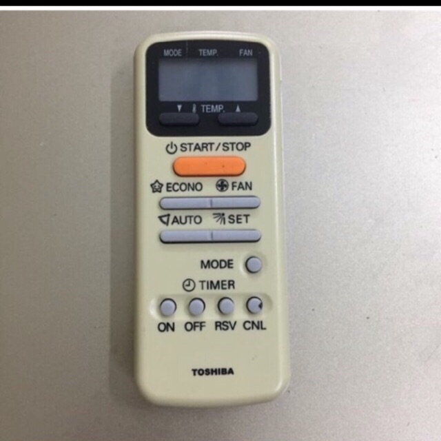 Remote máy lạnh toshiba