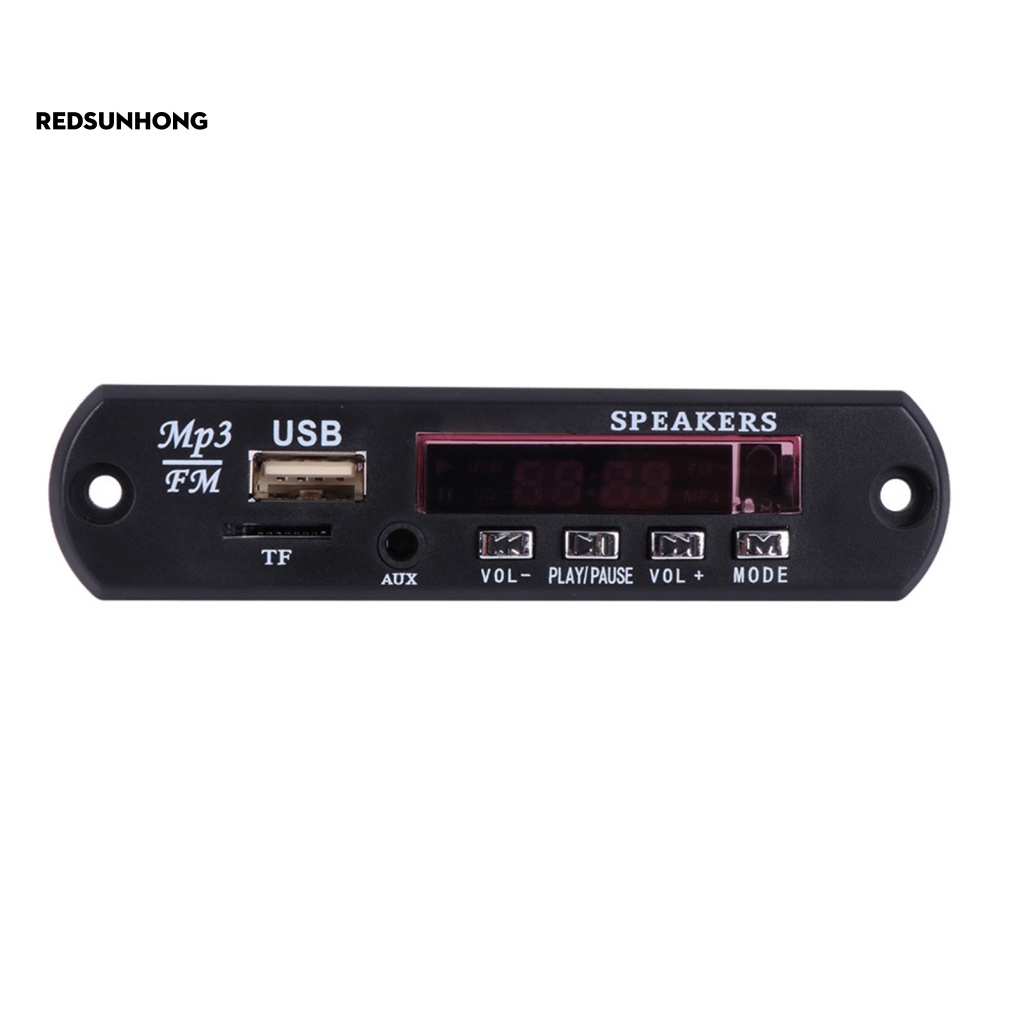 Bảng Mạch Giải Mã MP3 Bluetooth Tiếng Ồn Thấp Kết Nối Bluetooth FM Radio Dành Cho Xe Hơi