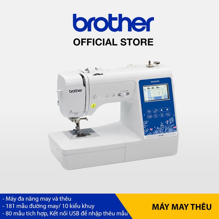 Máy may thêu Brother NV180