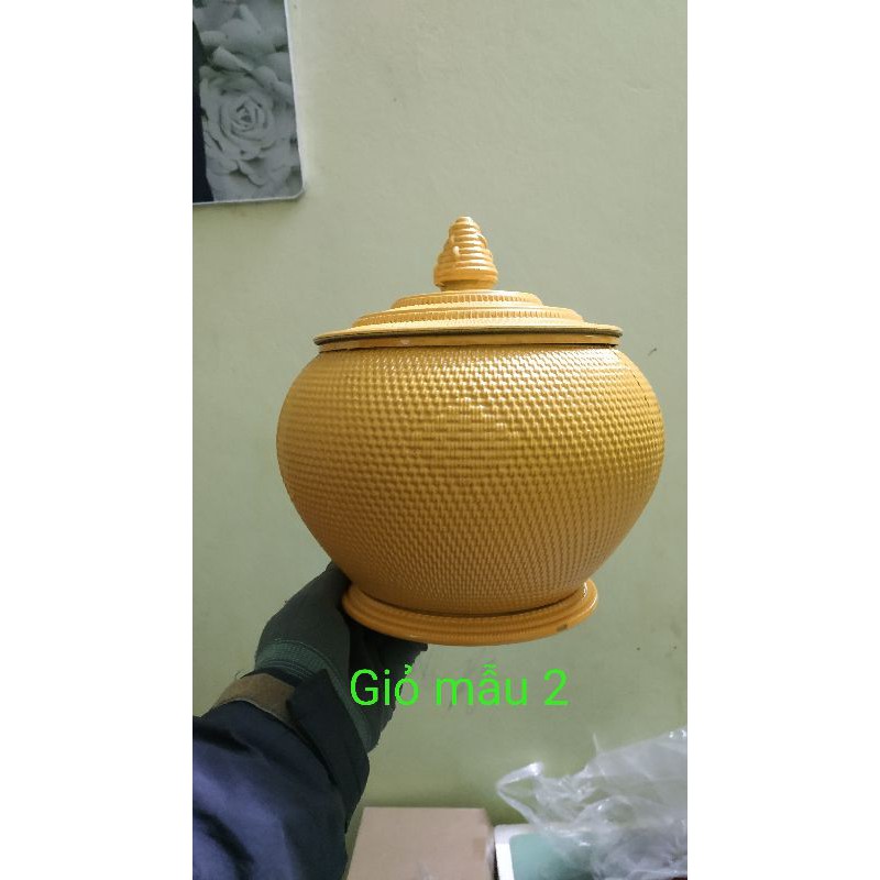 Giỏ đựng tích cao cấp lõi bông giả Mây