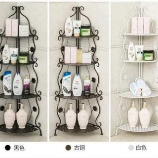 Kệ Góc Sắt 4 Tầng Hoa Văn