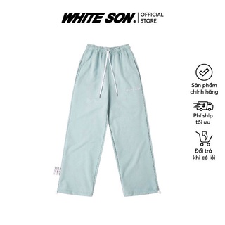 Sweatpants "logo ss21" jade
