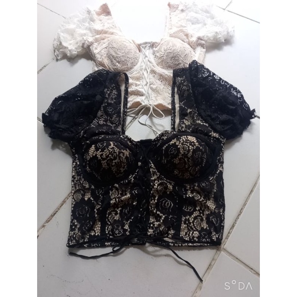 Áo Kiểu Ren Tay Lưới