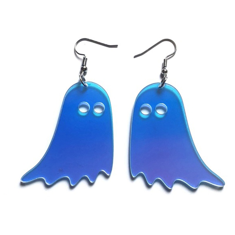 Khuyên Tai Hình Ma Bằng Acrylic Dễ Thương