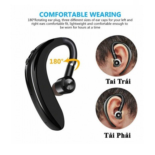 TAI NGHE BLUETOOTH 5.0 BASS MẠNH SIÊU TRẦM S109