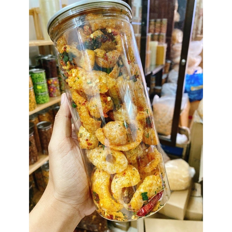 Da Heo Mắm hành❤️Hàng Loại 1❤️ Thơm Ngon Ròn Giụm hũ 200g_Đồ ăn vặt CemLY Hà Nội | BigBuy360 - bigbuy360.vn