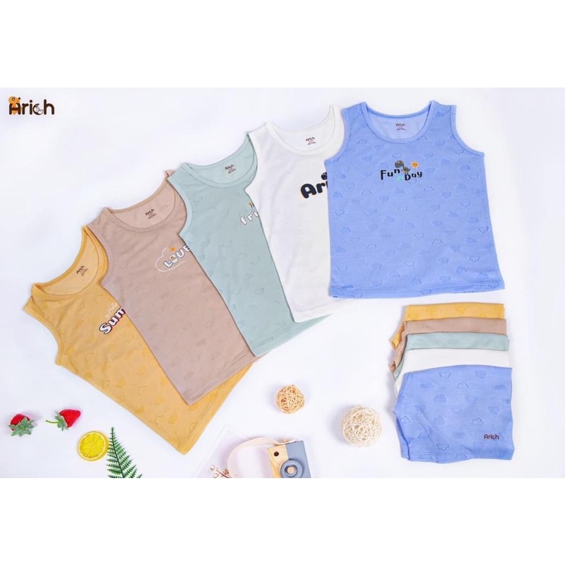 BST Arich áo ba lỗ Arich vải sợi tre cao cấp