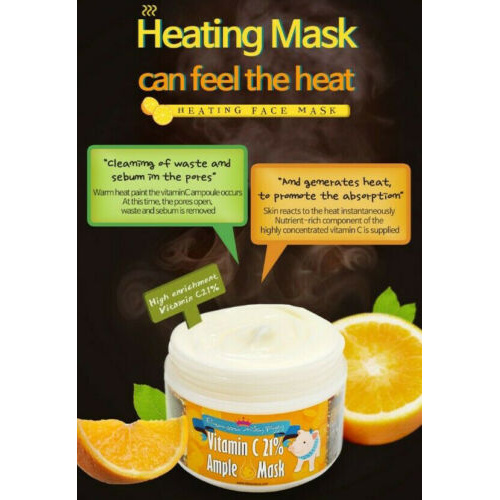 Mặt nạ sữa bổ sung vitamin C Elizavecca Milky Piggy VitaminC 21% Ample Mask 100g