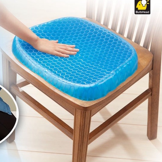 ĐỆM SILICON LÓT GHẾ NGỒI 2 LỚP 3D SIÊU THOÁNG KHÍ CHỐNG MỎI CHO NGƯỜI NGỒI LÂU - ĐỆM HỖ TRỢ FLEX LÓT GHẾ XE HƠI