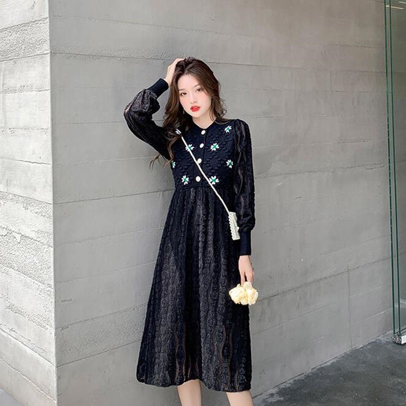 Váy bầu mùa đông thiết kế dambauaiden đầm bầu thời trang