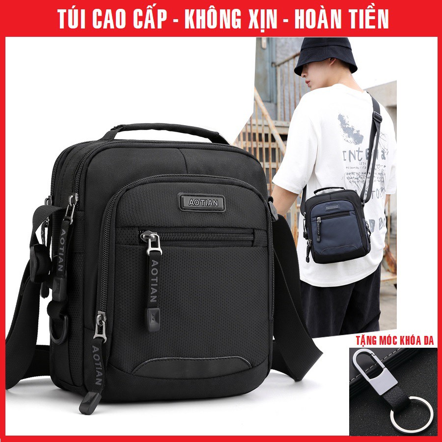 Túi đeo chéo nam cao cấp, vải Oxford chống nhăn,chống thấm nước,chống bám bụi, túi đeo vai phong cách thời trang Châu Âu | BigBuy360 - bigbuy360.vn