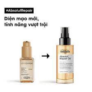 Tinh dầu dưỡng tóc Absolut Loreal phục hồi tóc hư tổn 90ml