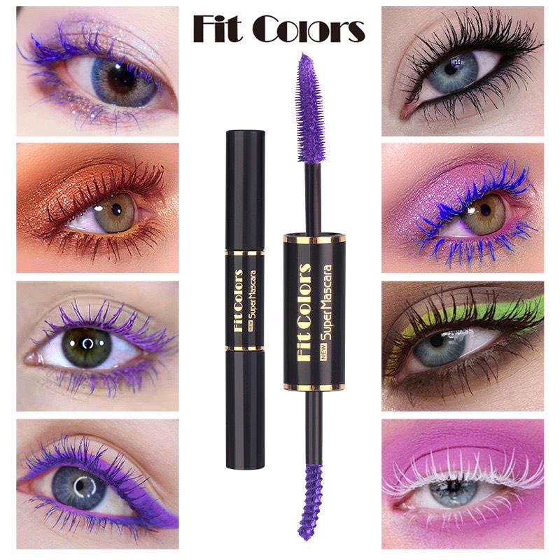 [5 Màu] Mascara Hai Đầu Lâu Trôi Và Không Nhòe Fit Colors Super Mascara 5g BellaDonna Lily 23