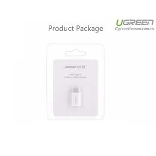 Đầu chuyển đổi Type-C sang Micro USB Ugreen 30154