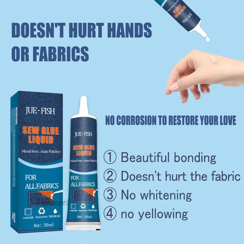 [Fenteer1] Keo Dán Quần Áo Dạng Lỏng Siêu Dính