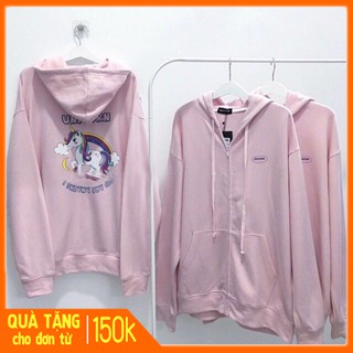 Áo khoác giá sỉ - Áo khoác da cá unicorn có xỏ ngón túi trong kèm hình thật - Aokhoac.vn