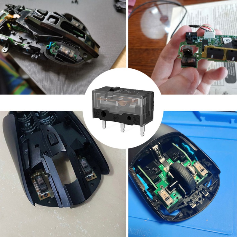 Công tắc micro Kailh GM 8.0 Microswitch 80 Million Click Life 3Pin chấm đen