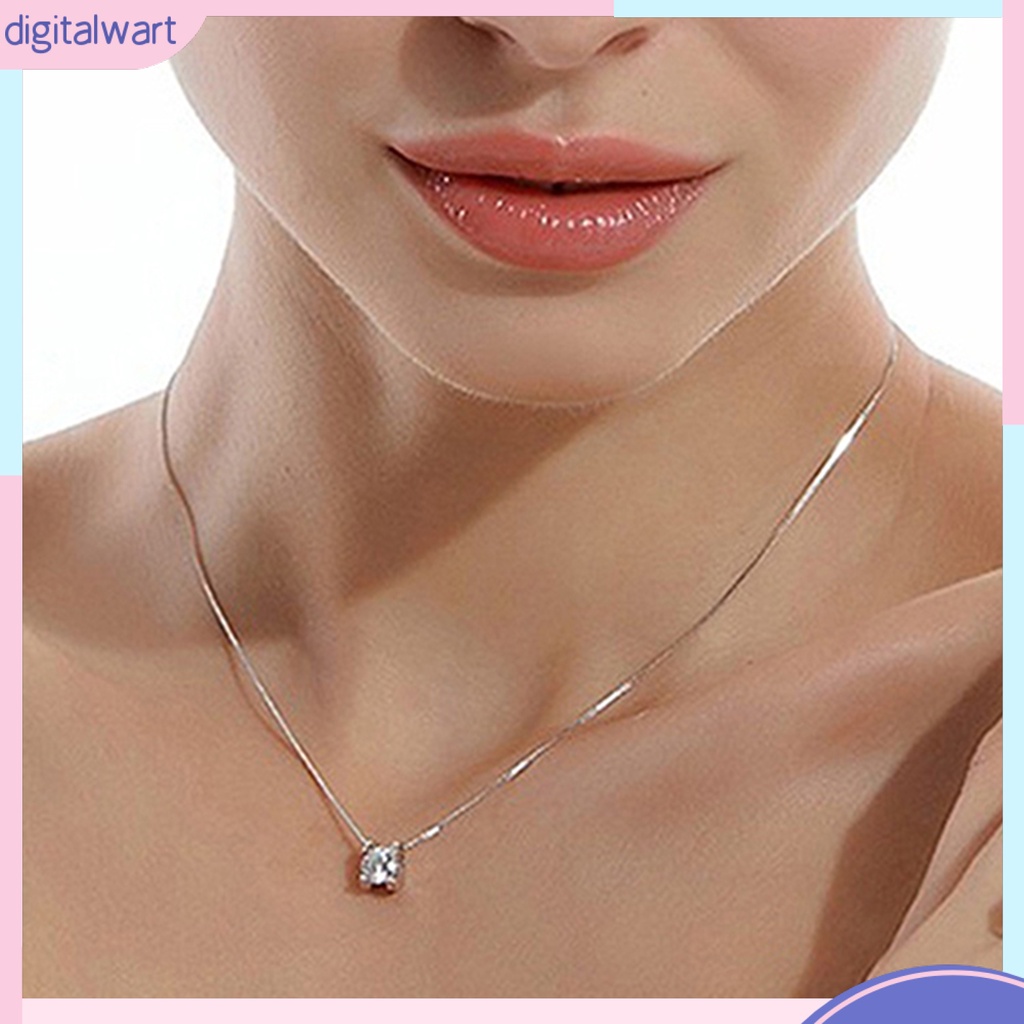 Dg DG✌❤ Vòng cổ Hợp Kim Dát Đá Quyến Rũ Thời Trang Dự Tiệc