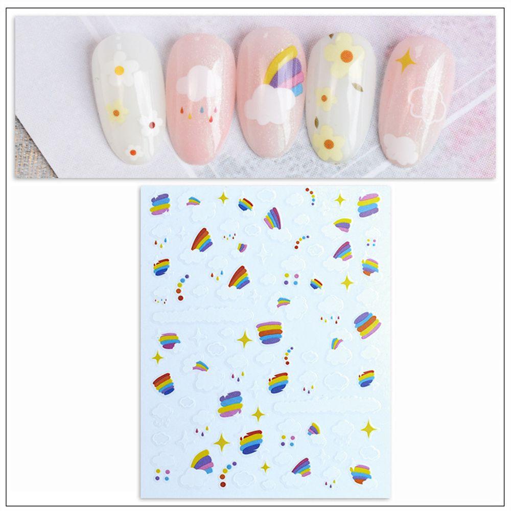 LAY 1 Tờ Sticker Dán Trang Trí Móng Tay Nghệ Thuật