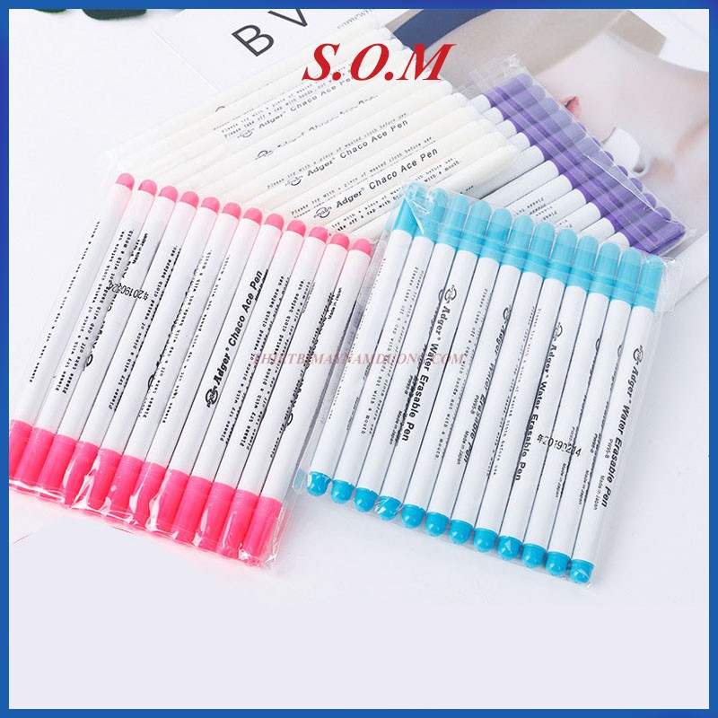 Bút vẽ vải tự bay sau giặt hoặc ủi bằng hơi nước vĩ 12 cây