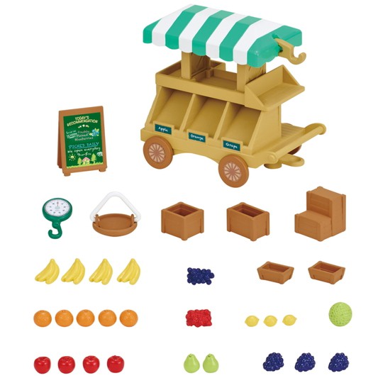 Sylvanian Families Xe Bán Trái Cây Fruit Wagon