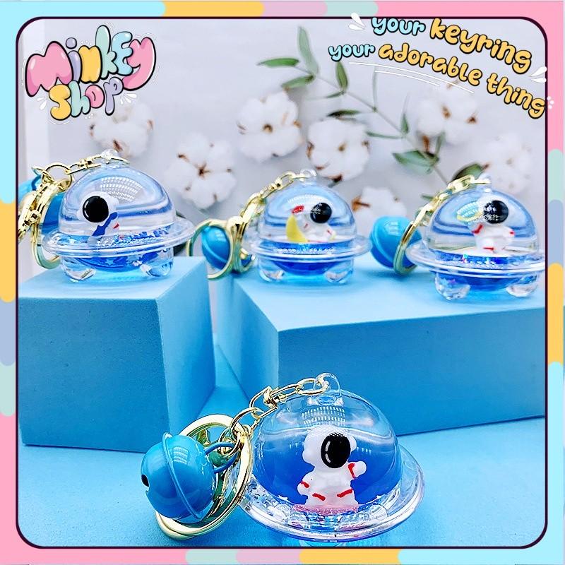 Móc Khóa PHG Đĩa Bay Nhiều Hình Cute, Phụ Kiện Túi Xách Dễ Thương - Minkey