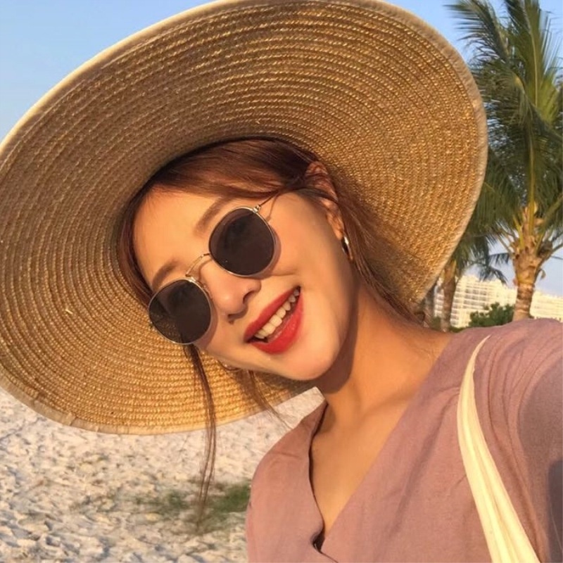 Kính Mát Gọng Tròn Kim Loại JP5