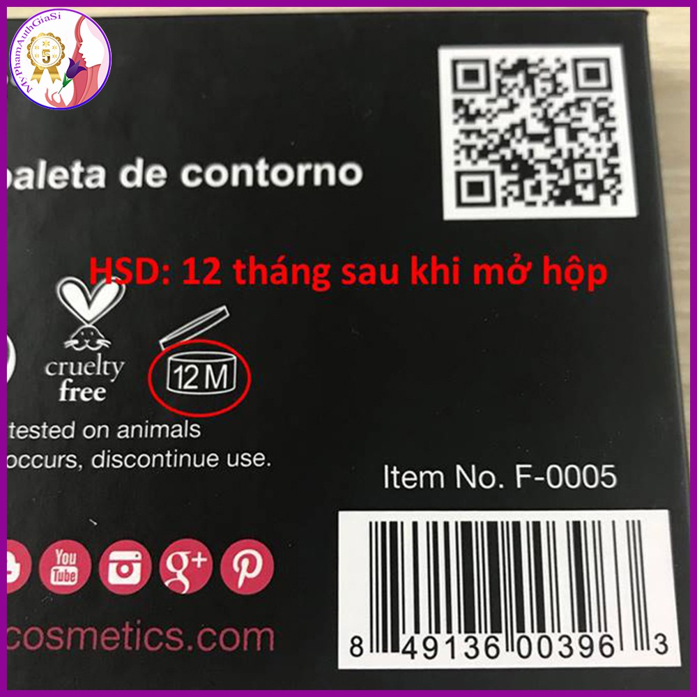 Phấn tạo khối 3 ô city color contour effects palette | BigBuy360 - bigbuy360.vn