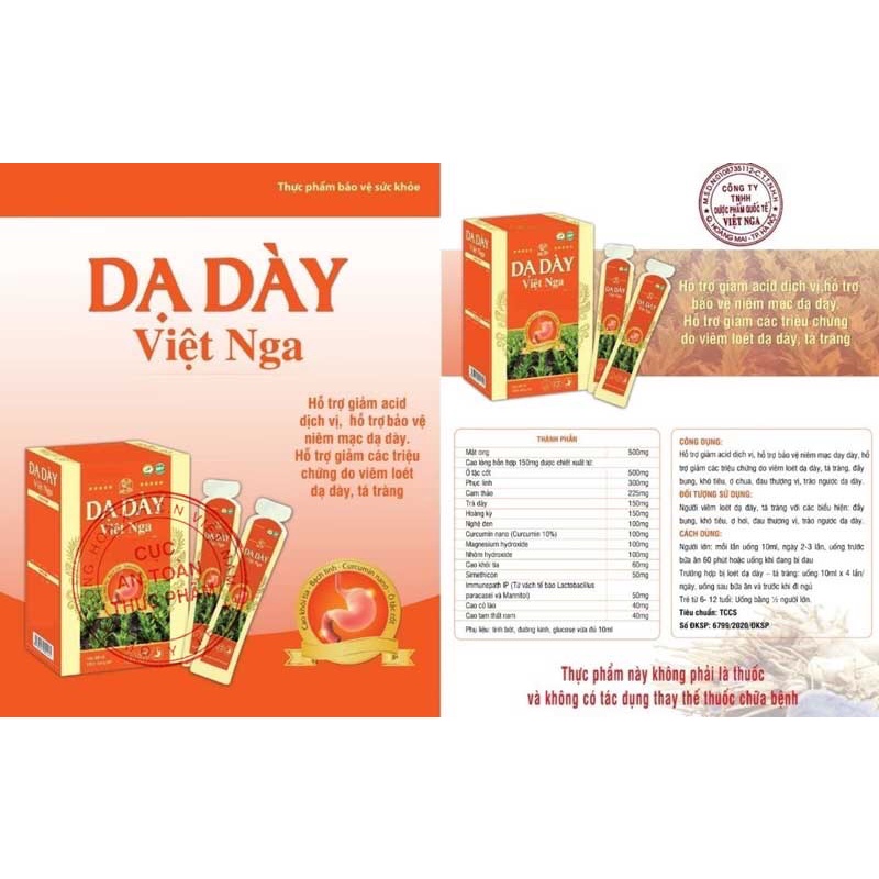 Dạ Dày Việt Nga