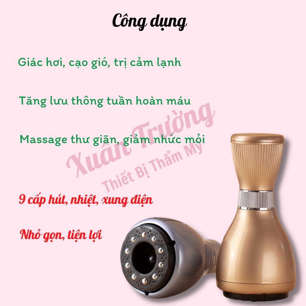 Cốc giác hơi, cạo gió, đả thông kinh lạc có tích điện