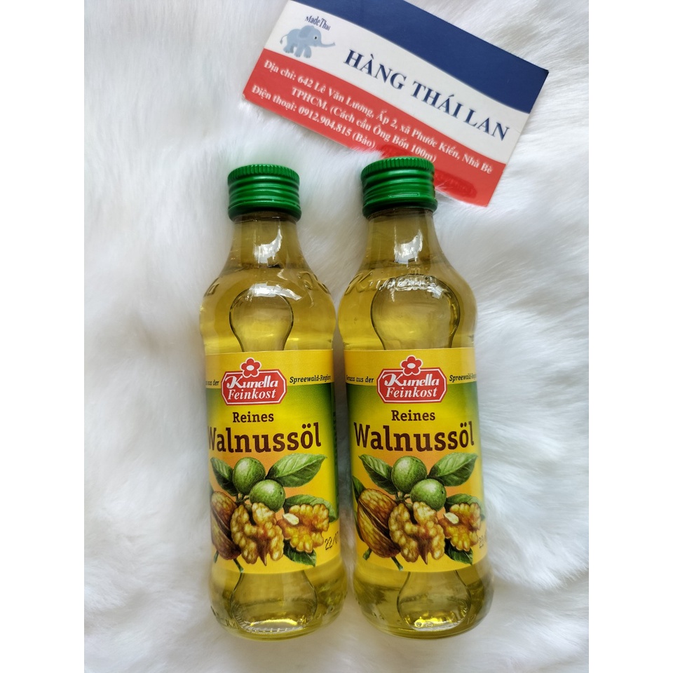 Dầu hạt óc chó Đức Kunella 100ml
