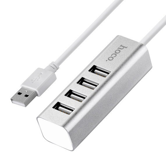 HUB chia 4 cổng usb hoco HB1 chính hãng