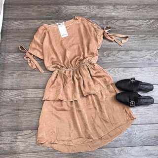 VÁY LỤA 2 TẦNG