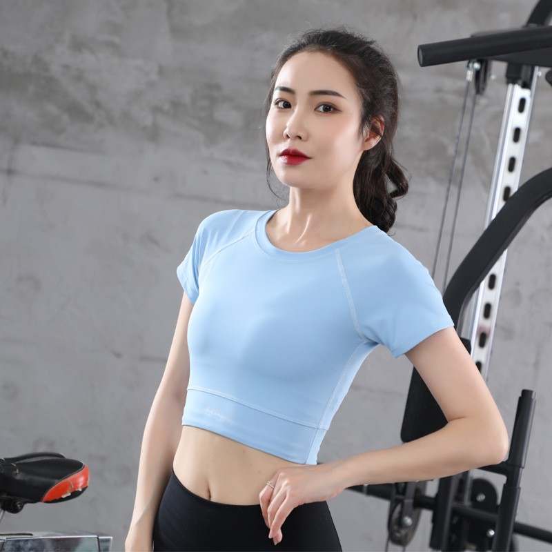 Áo tập gym, yoga nữ ❤ OanhKieu-55 ❤ kiểu áo croptop body dùng tập thể thao, gym, yoga, zumba, chất liệu siêu co giãn