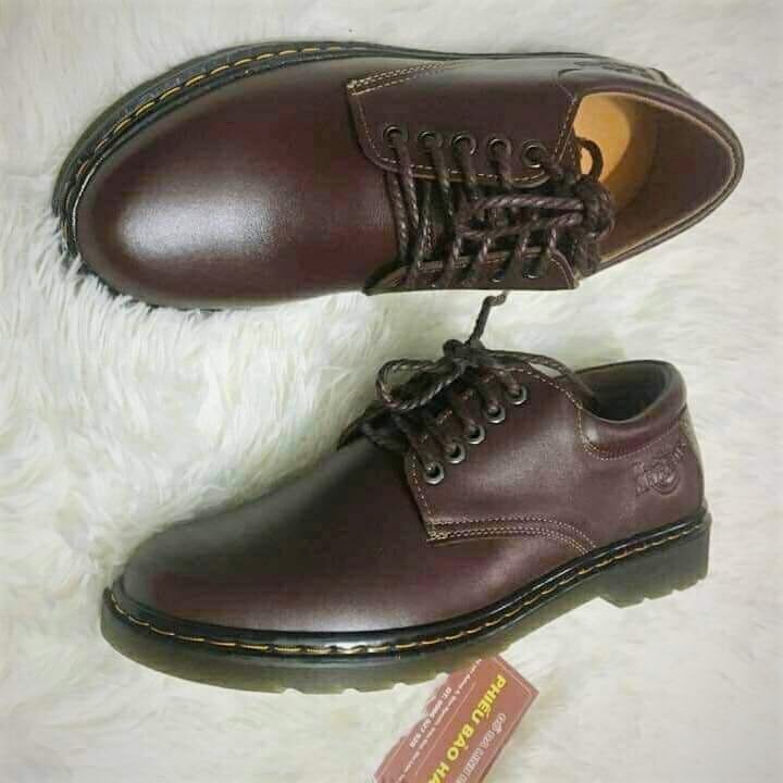 Giày da nam Dr Martens 1461 England Da Bò Cao Cấp Đế Cao Su Êm Cực Bền Made in VIETNAM | BigBuy360 - bigbuy360.vn