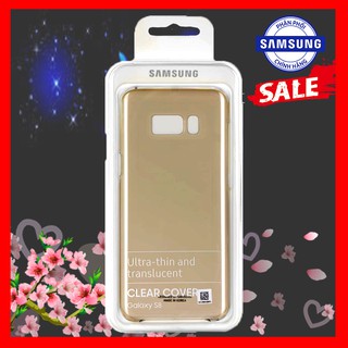 Ốp lưng trong suốt S8 ( SAMSUNG Galaxy S8 CLEAR COVER) MSP EF- QG950CFEGWW Chính hãng Samsung Phân phối