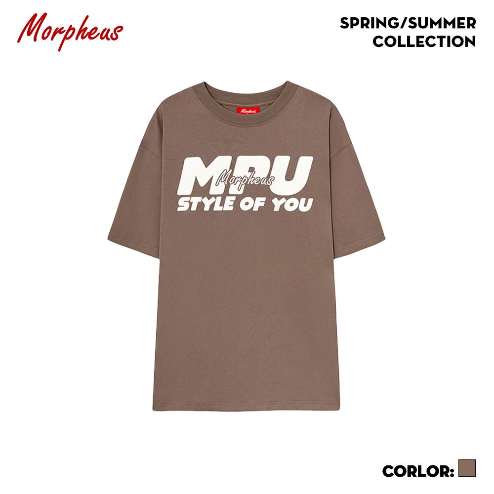 Áo Thun Unisex Morpheus màu Nâu 100% Cotton - Local Brand Chính Hãng