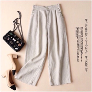 Quần Culottes Dài Đũi Xươcd