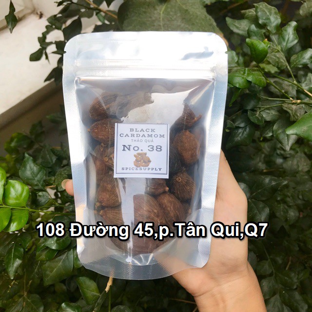 Black Cardamom - Hạt Thảo Quả sạch Việt nam Sỉ Lẻ 100g hũ 50g