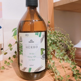 Dầu gội herbo chai thuỷ tinh 500ml