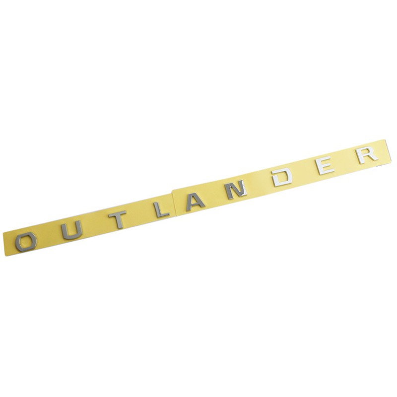 Sticker Chữ Outlander ABS Dán Trang Trí Xe Hơi 2013-2019 Mitsubishi Outlander