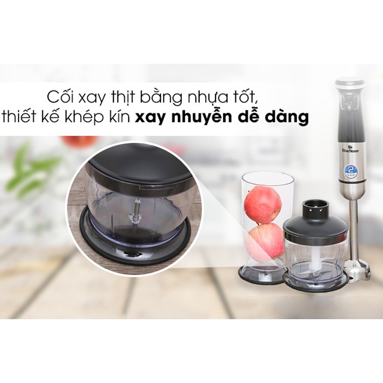 [Mã ELBLUEWL5 giảm 10% đơn 500K] Máy Xay Sinh Tố Cầm Tay Bluestone BLB-5268