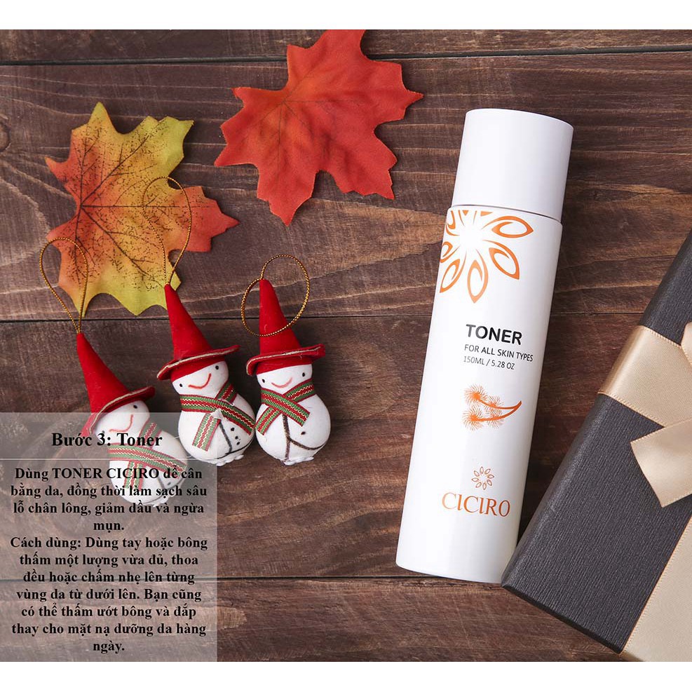 Nước cân bằng da Hàn Quốc Ciciro - Ciciro Toner giúp cân bằng môi trường pH của da, làm se lỗ chân lông, tạo hương thơm | BigBuy360 - bigbuy360.vn